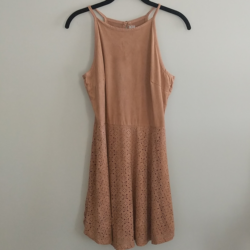 Pink Republic Sleeveless Dress Cutout Skirt Size M